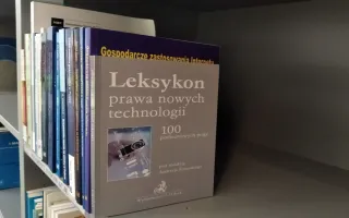 Leksykon prawa nowych technologii w zbiorach Centralnej Biblioteki Statystycznej.