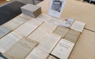 Publikacje Ludwika Landaua w zbiorach CBS