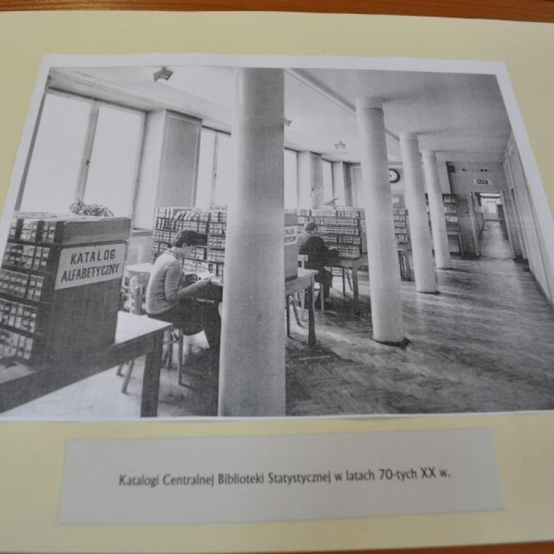 Powiększ obraz: Fragment okolicznościowej wystawy "95 lat CBS"