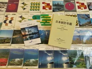 Powiększ obraz: Japan Statistical Yearbook i Statistical Handbook of Japan w zbiorach CBS