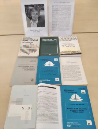 Powiększ obraz: Publikacje prof. Janiny Jóźwiak w zbiorach CBS