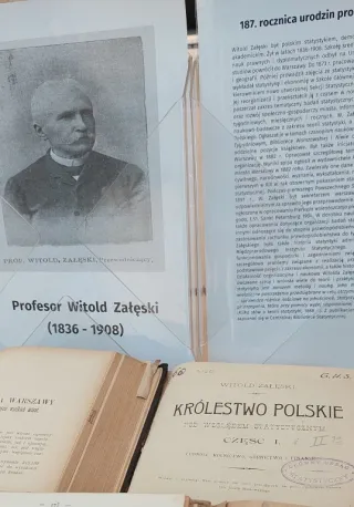 Powiększ obraz: Publikacje Witolda Załęskiego w zbiorach Centralnej Biblioteki Statystycznej