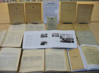 Powiększ obraz: Publikacje z wynikami Drugiego powszechnego spisu ludności z 1931 r. Wybór ze zbiorów CBS