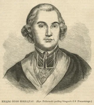 Powiększ obraz: Portret Hugo Kołłątaja, jednego z autorów reformy szkolnictwa w XVIII w.