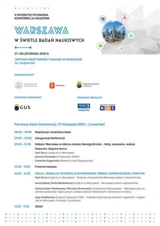Powiększ obraz: Program konferencji