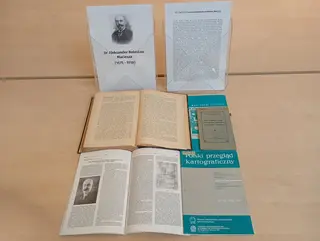 Powiększ obraz: Publikacje dra Macieszy w zbiorach CBS