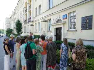 Powiększ obraz: Uczestnicy wycieczki