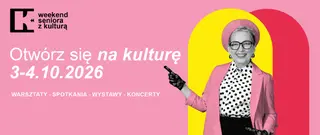Powiększ obraz: Plakat Otwórz się na kulturę 3-4.10.2026